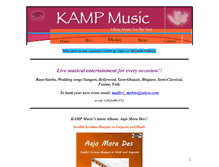 Tablet Screenshot of kampmusic.com